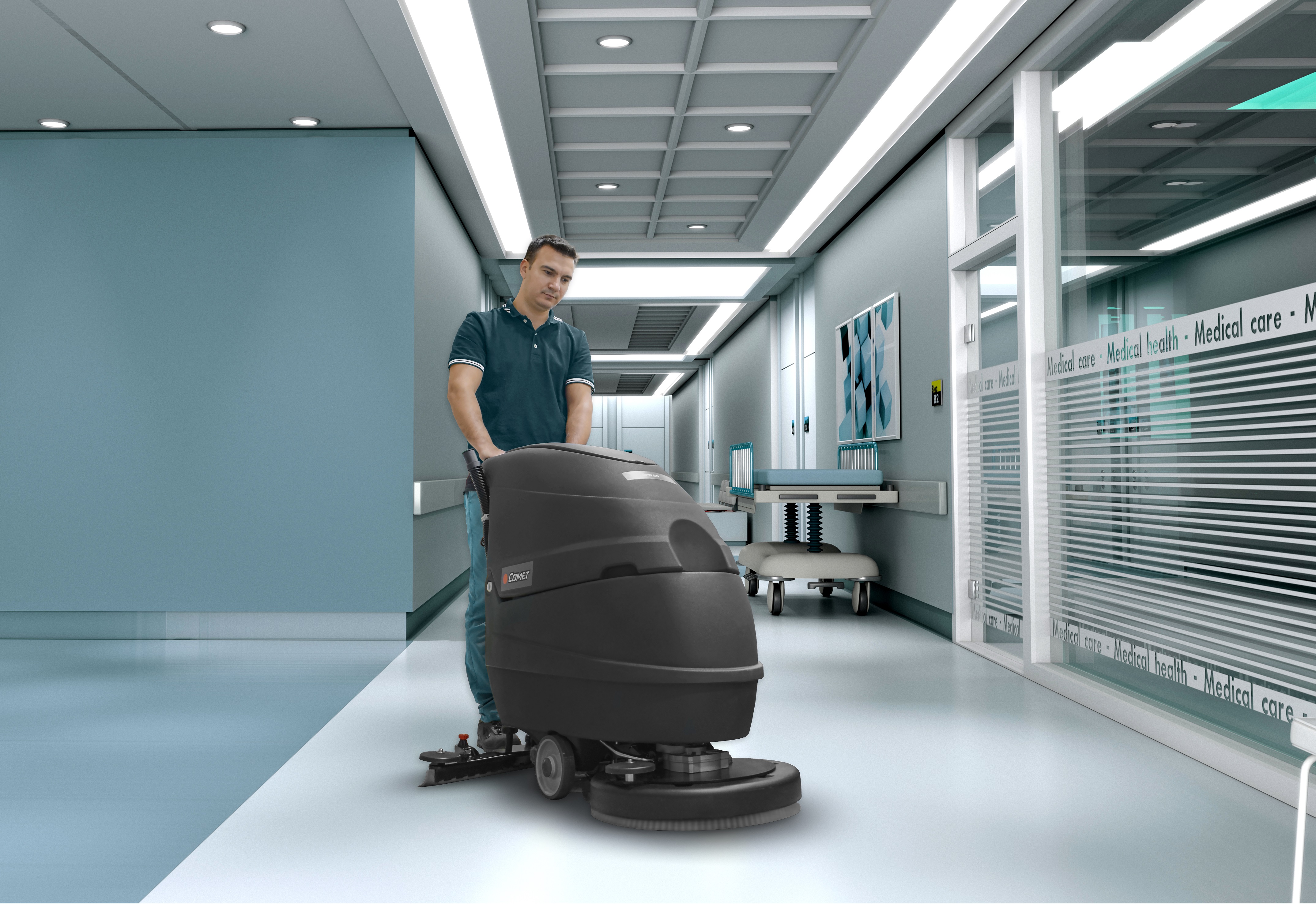 Medical facility sanitization service in Dallas TX - professional healthcare cleaning